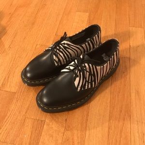 Dr. Martens 1461 Zebra Shoe